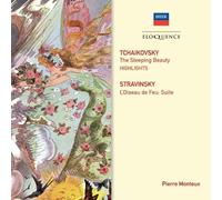 Tchaikovsky: Sleeping Beauty Stravinsky: Firebird by Paris Conservatoire Orchestra / LSO Cond Pierre Monteux