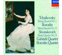 Tchaikovsky: String Quartet No.1/Borodin: String Quartet No.2/Shostakovich: String Quartet No.8