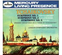 Tchaïkovsky – Symphonies n°1-3 : Rêve d'Hiver / Petite Russienne / Polonaise – Dorati