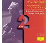 Tchaïkovski : Symphonies N°4, 5 et 6 "Pathétique" (Coffret 2 CD)
