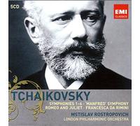 Tchaikovsky : Symphonies Nos. 1-6 / Manfred Symphony / Romeo and Juliet / Francesca da Rimini (Coffret 5 CD)
