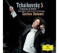 Tchaikovsky: Symphony No. 5 / Francesca da Rimini ~ Dudamel by Sim [Audio CD]