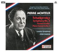 モントゥー・コンダクツ・チャイコフスキー (Tchaikovsky : Symphony No.5 | Romeo & Juliet | Piano Concerto No.1 / Pierre Monteux | London Symphony | John Ogdon) [2XRCD] [Live Recording] [日本語帯・解説・対訳付]