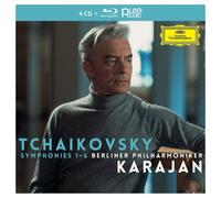 Tchaikovsky - The Symphonies [4 CD/Blu-ray Audio] by Herbert von Karajan NEUF