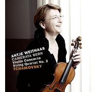 Tchaikovsky / Weithaas / Bern - Violin Concerto 35 / String Quartet 3 [Compact Discs]