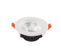 TCHAUSGZOZ 5W, 7W, 12W, 15W LED Éclairage Encastré Blanc Rond Downlight Kit Couloir Plafonnier 3000K/4000K/6000K Sélectionnable for maison(7w,Neutral light)