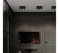 TCHAUSGZOZ Applique Moderne, Carrée, Led, Dressing, Chambre, Couloir de Salon, Terrasse Villa, Balcon Jardin