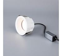 TCHAUSGZOZ Spot encastrable LED 3, pouces 7 W/10 W, de douche étanche IP65, spot au plafond avec corps en aluminium ultra fin CRI 95 for salle bain, couloir, chambre à coucher(3500k,B-7W)