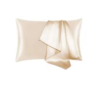 Tche D'oreiller En Soie De Mûrier - Couvercle D'oreiller En Soie Douce 50 X 70 Cm, Taies-D'oreiller Du Lit Naturel Pour Femmes | Couverture Respirante Avec Fermeture Éclair Pour Les Filles Maman Femme