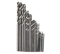 TCHETGIGZC Lot de 25 forets HSS 0,5 for 3 mm, acier rapide, PCB, for mini perceuse, outils bijouterie, for mèches Dremel foret