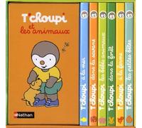 T'choupi et les animaux - ma petite bibliothèque de 6 livres - Dès 2 ans