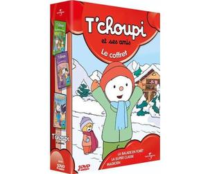T'choupi et ses amis - Le coffret - La balade en forêt + La super classe + Magicien