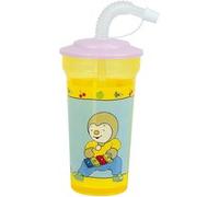 T'CHOUPI - Gobelet paille 400 mL Multicolors G