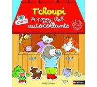 T'choupi Le Poney-club en autocollants