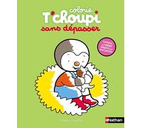 Thierry Courtin – T'choupi : Mes coloriages sans dépasser – Le chaton – Dès 2 ans