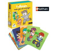 Nathan T'choupi mon jeu de Mistigri - Dès 3 ans - Jeu de cartes et paires pour enfants