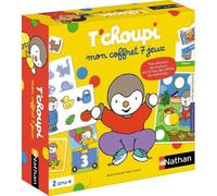 T'CHOUPI Mon coffret 7 jeux - Jeux éducatifs - NATHAN - Des 2 ans