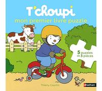 ÉDITIONS NATHAN-Le livre " T'choupi mon premier livre puzzle " aux Éditions Nathan