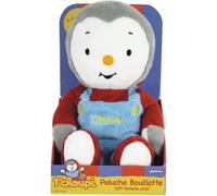 T'choupi Peluche Bouillotte +/- 21 cm avec Micro Perles d'Argile - JEMINI - Apaise les maux de ventre et réchauffe.
