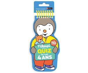 T'choupi - Quiz de mes 4 ans - Collectif - Nathan - broché - Livre-jeu