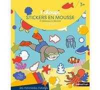 T'choupi stickers en mousse la mer Thierry Courtin (Illustration)