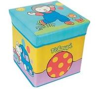 Fun House 712188 T'CHOUPI Pouf avec Ardoise Petit Coffre à Jouets