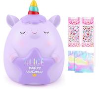 TCJJ Tirelire cochon pour enfant, licorne pour fille