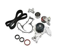 TCKWP303 Kit de pompe à eau avec courroie de distribution 98-04 compatible avec Acura Amigo Axiom 3,2 L V6 DOHC 24 V KTBA168HP VKMA99007SWP TFK168P RTTKWP303