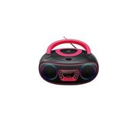 Denver TCL-212BT BLUE Lecteur de CD Portable Boombox. Radio FM. Bluetooth. 4W. Entrée AUX. Lecture MP3 Via USB Bleu