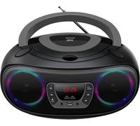 Tcl-212Btgrey Lecteur De Cd Portable Boombox. Radio Fm. Bluetooth. Haut-Parleurs Volume 4W. Entrée Aux. Lecture Mp3 Via Usb Noir/Gris[L25]