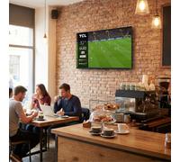 TCL 32S59K TV QLED Android 32'' Téléviseur 32’’ Full HD QLED sous Android TV avec HDR, Dolby Audio et design métallique slim, adapté aux restaurants,