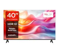 TCL 40S5400A Téléviseur 40 Pouces, HDR, Full HD, Smart TV fonctionnant avec Android TV, Design sans Bordure (Mode Enfants, Dolby Audio, Compatible avec Google Assistant)