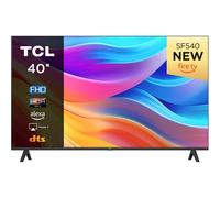 TCL 40SF540 - 40" - SF5 series TV LCD rétro-éclairée par LED - Smart TV - Fire TV - 1080p 1920 x 1080 - HDR - Direct LED - métal foncé brossé (avant)