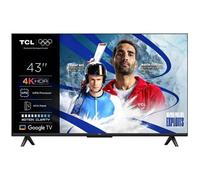 TCL 43P6K - TV LED 43"" (109 cm) - 4K UHD 3840x2160 - HDR10+ - Google TV - 3xHDMI 2.1 - WiFi