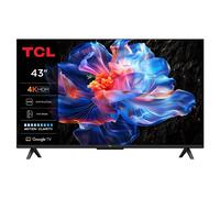 TCL 43P735 - Smart TV 43 pouces 4K LED UHD - HDR10 | Google TV | HDMI 2.1 | Commande vocale