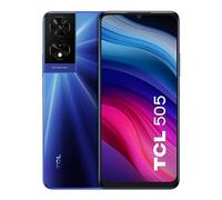 TCL 505 17,1 cm (6.75") Double SIM Android 14 4G USB Type-C 4 Go 128 Go 5010 mAh Bleu