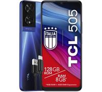 TCL 505 - Smartphone 4G Écran 6,75 HDplus90Hz,128 Go,8 Go RAM,Appareil Photo Hybride 50Mp,Android 14,Batterie 5010 mAh,Double Sim