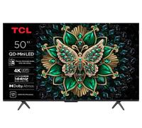 TCL 50C6K 4K QD-Mini LED Google TV 144 Hz - 50 pouces (126 cm) - Smart TV
