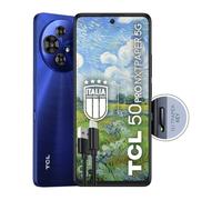 TCL 50PRO NXTPAPER 5G - Smartphone 5G Écran 6,8 120Hz Nxtpaper 3.0, 512 Go, 16 Go RAM, Caméra Tripla 108 Mpx - caméra Frontale 32 Mpx, Android 14, Batterie 5010 mAh, Bleu, Pack USB Type-c