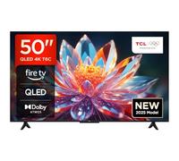TCL 50T6C Fire TV 50 Pouces QLED 4K UHD Smart TV, HDR (Multi-Format), Dolby Atmos, Motion Clarity