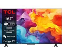 TCL 50V6B 50 pouces, 4K Ultra HD, HDR TV, Smart TV supporté par Google TV (Dolby Audio, Motion Clarity,vocale, Compatible avec Google Assistant, Chromecast intégré [] (50V6B)
