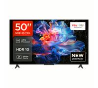 TCL 50V6C - Smart TV 4K Ultra HD 50 pouces - HDR10+ et Dolby Vision - Dalle HVA
