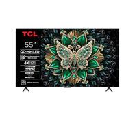 TCL 55C6K - TV QLED MiniLED 55 (140 cm) - 4K UHD 3840x2160-144 Hz - Dolby Vision - Google TV - 4xHDMI 2.1 - WiFi