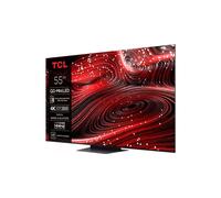 TV QD-Mini LED Tcl 55C89K 138 cm 4K UHD 2025 Aluminium brossé CD