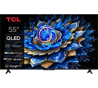 TCL 55T69C 55" (140 cm) QLED, Direct LED TV, 4K HDR TV, Smart Google TV (Dolby Vision & Atmos, Game Master, Motion Clarity, Compatible Google Assistant & Alexa)