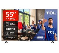 TCL 55V6C LED Direct Smart TV 55", HDR 4K, avec Technologie Google TV (Dolby Audio, Motion Clarity, Compatible avec Google Assistant et Alexa)