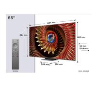 TCL 65C89K TV 65" 4K Ultra HD Smart TV Wifi Noir 4500 cd/m²