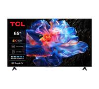 TCL 65P61K Téléviseur 4K UHD 65'' Smart TV LED HDR10 Google TV avec commande vocale