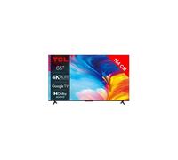 TCL 65P631 TV LED 65 4K HDR Google TV HDMI 2.1 Métal noir brossé