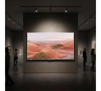 TCL 75A300W TV QLED 75'' 4K TV 75’’ 4K QLED avec Google TV, design ultra-fin type “tableau”, Dolby Vision et système audio intégré compatible Dolby